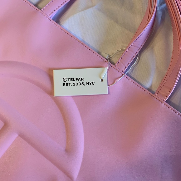 SOLD Telfar Large Shopping Bag in Bubblegum - Picture 5 of 5